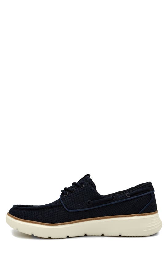 Delo Go Green Slip-on Boat Shoe In Navy