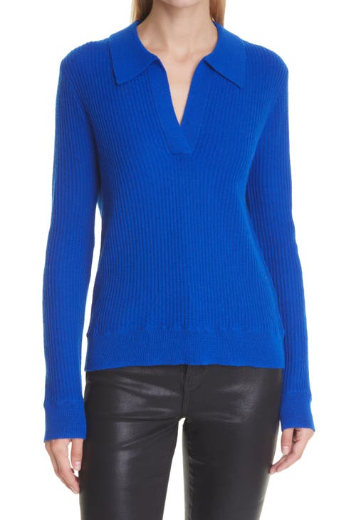 Tenny Ls High Neck Sweat Cashmere Blue