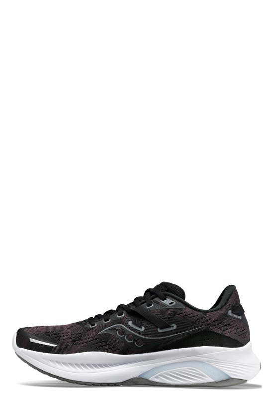 Shop Saucony Guide 16 Running Shoe In Black/ White