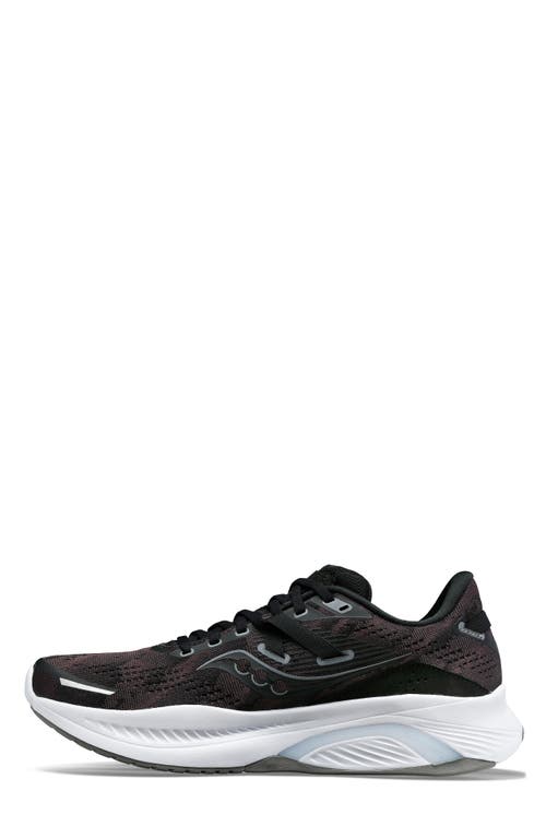 Shop Saucony Guide 16 Running Shoe In Black/white