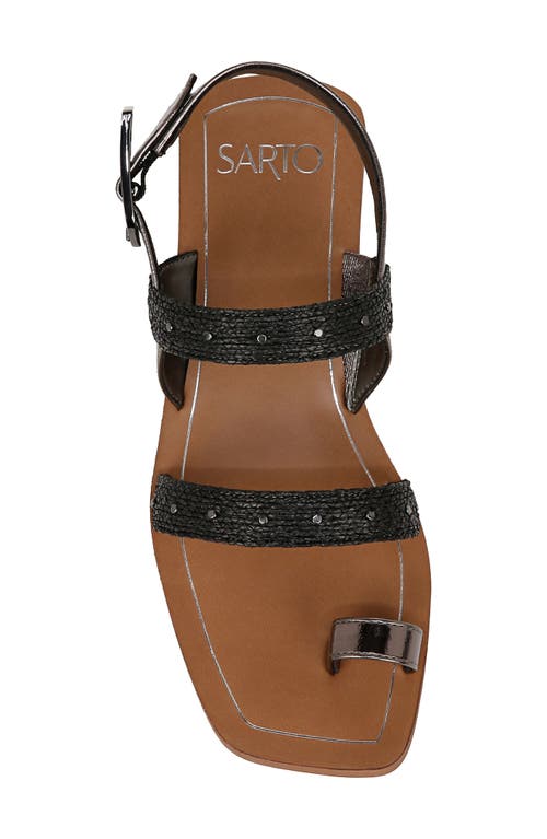 Sarto By Franco Sarto Ellis Slingback Sandal In Black