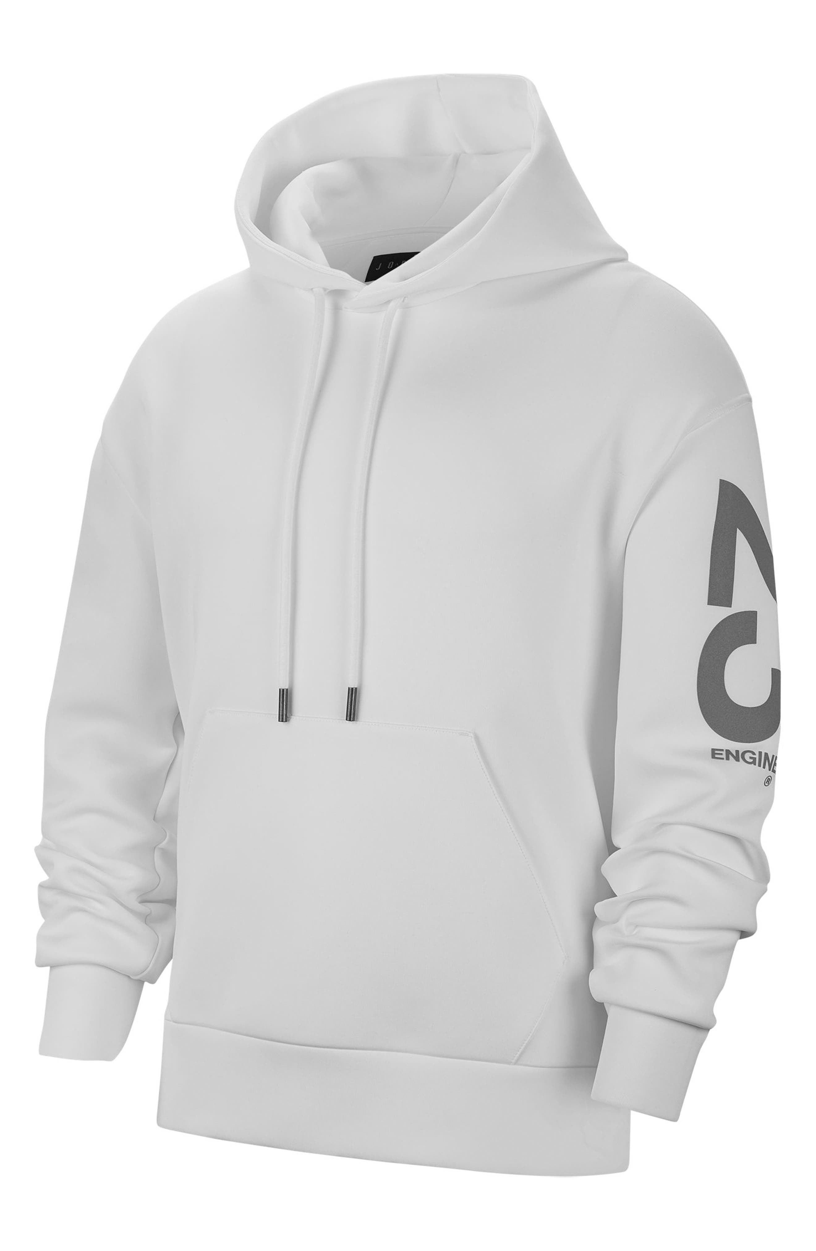 jordan 23 engineered hoodie white