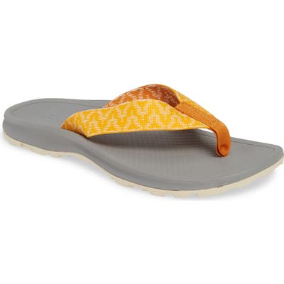Chaco Playa Pro Web Flip Flop, Yellow