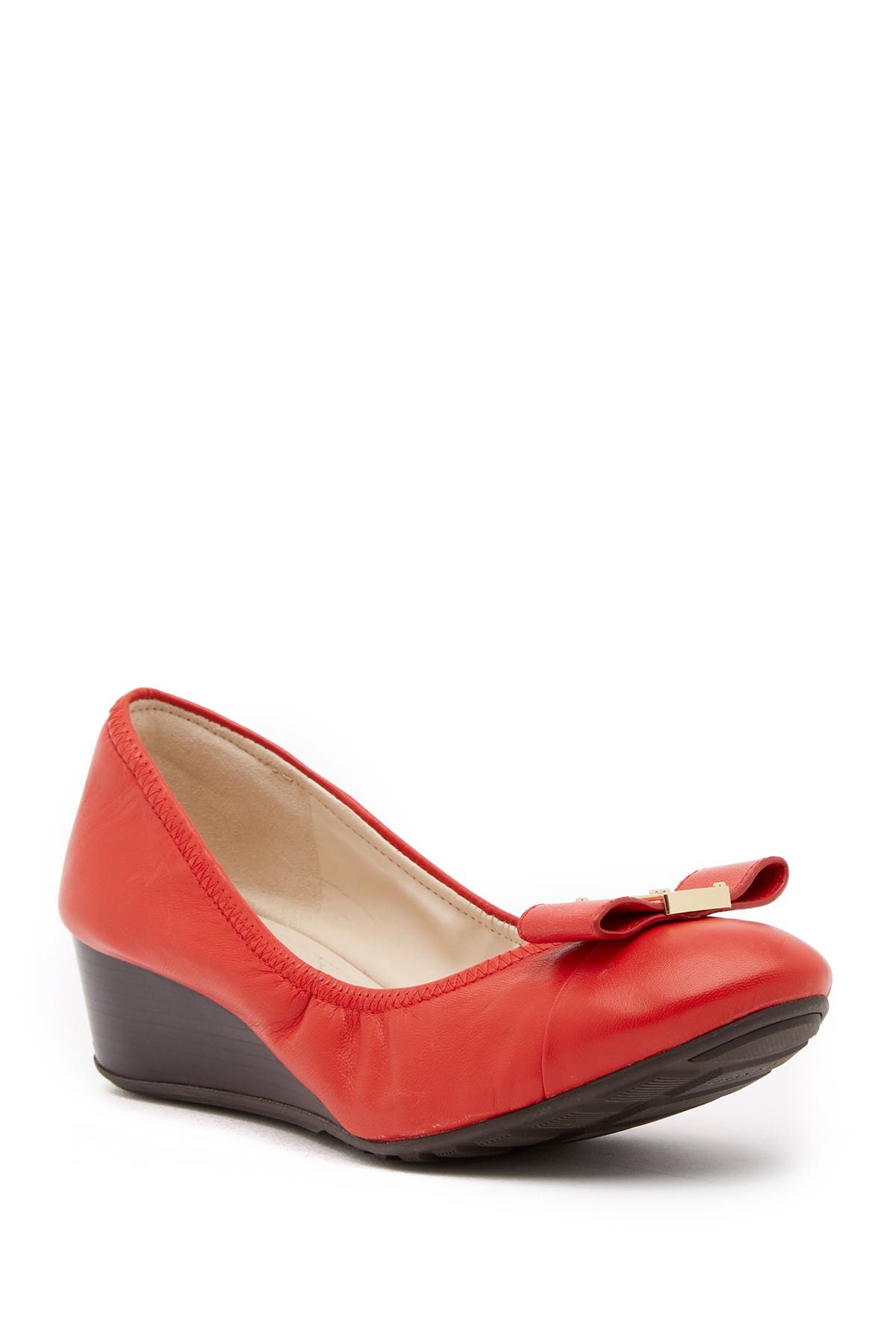 cole haan emory bow wedge