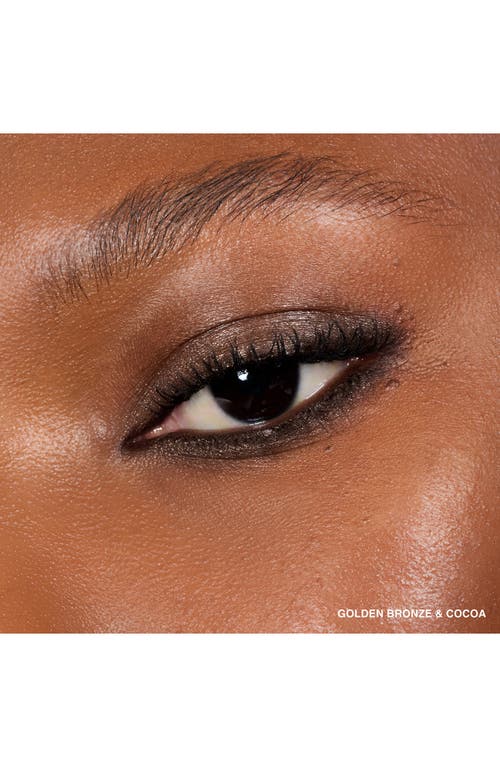 Shop Bobbi Brown Long-wear Cream Eyeshadow & Kohl Eyeliner In Golden Bronze/cocoa