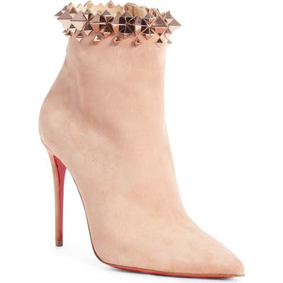 Christian Louboutin Firmamma Bootie, Beige
