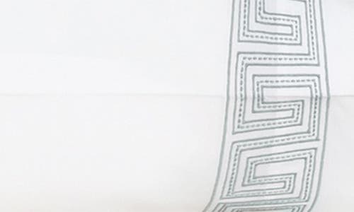 Matouk Ophelia 520 Thread Count Cotton Pillowcases In Silver