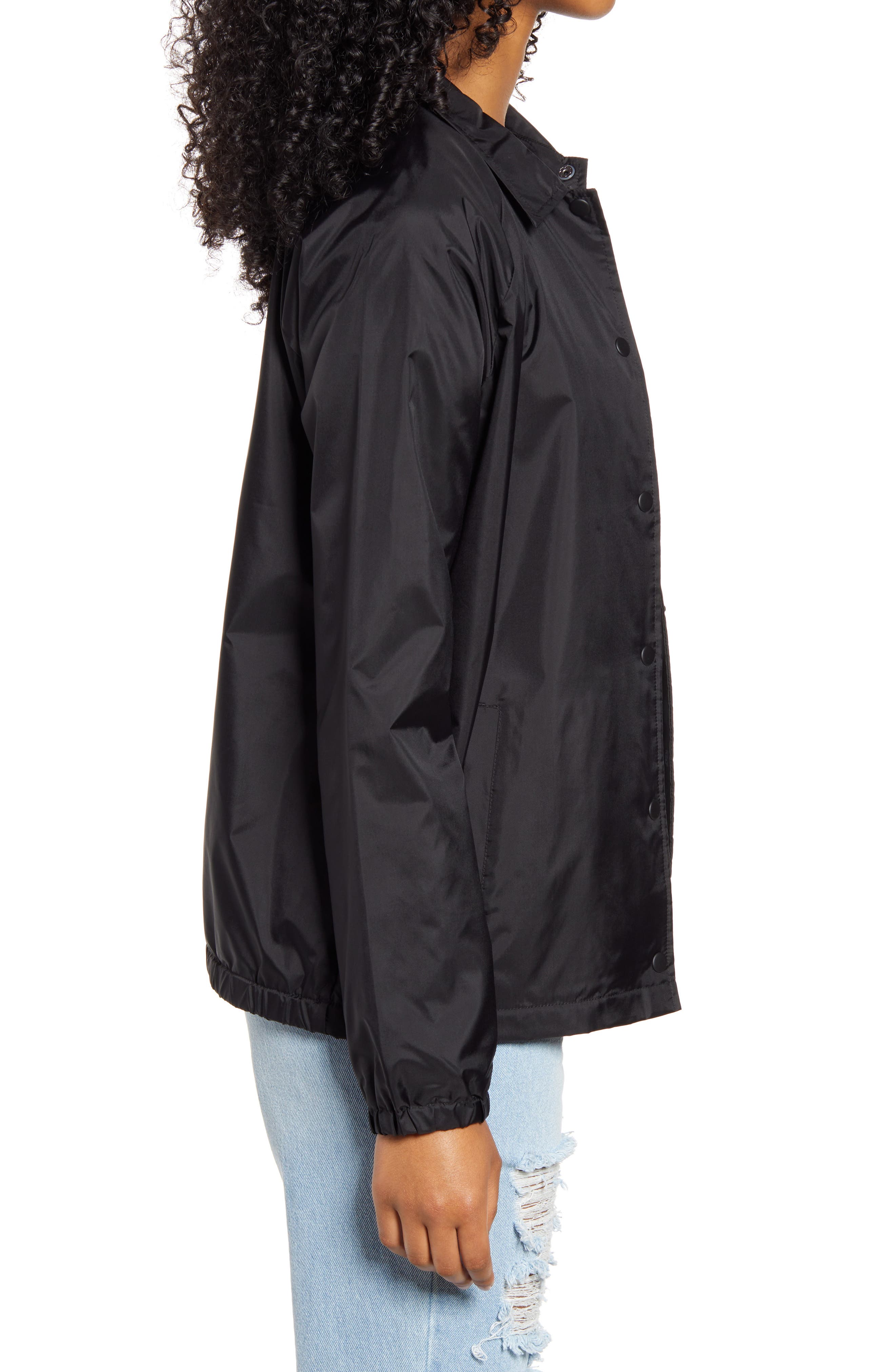 vans coach jacket black