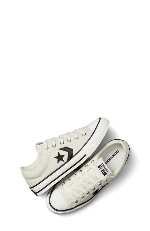 Shop Converse Kids' Star Player 76 Oxford Sneaker In Vintage White/black/egret