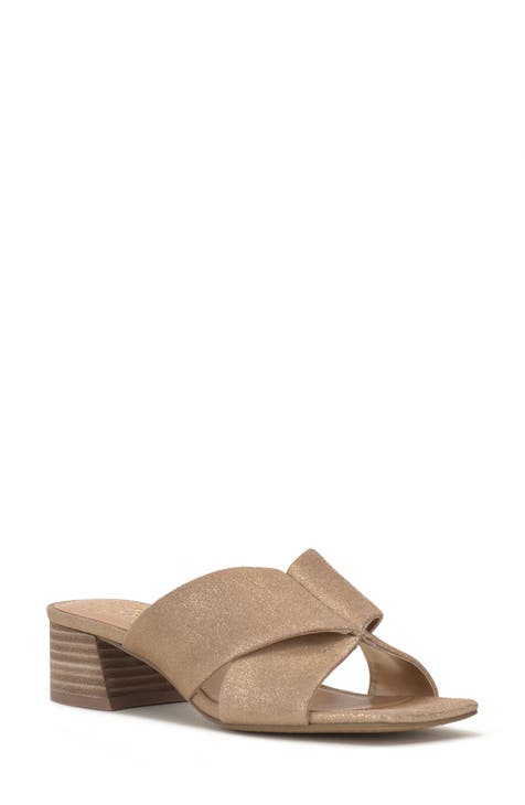 Vince Camuto Alaizah Braided Caged Sandal In Tortilla Soft Silky Leather At  Nordstrom Rack