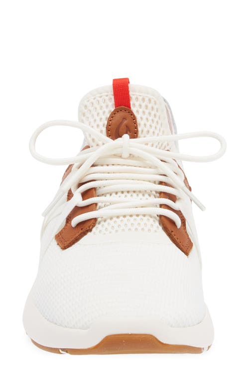 Shop Olukai Mio Li Sneaker In Bright White/red Lava