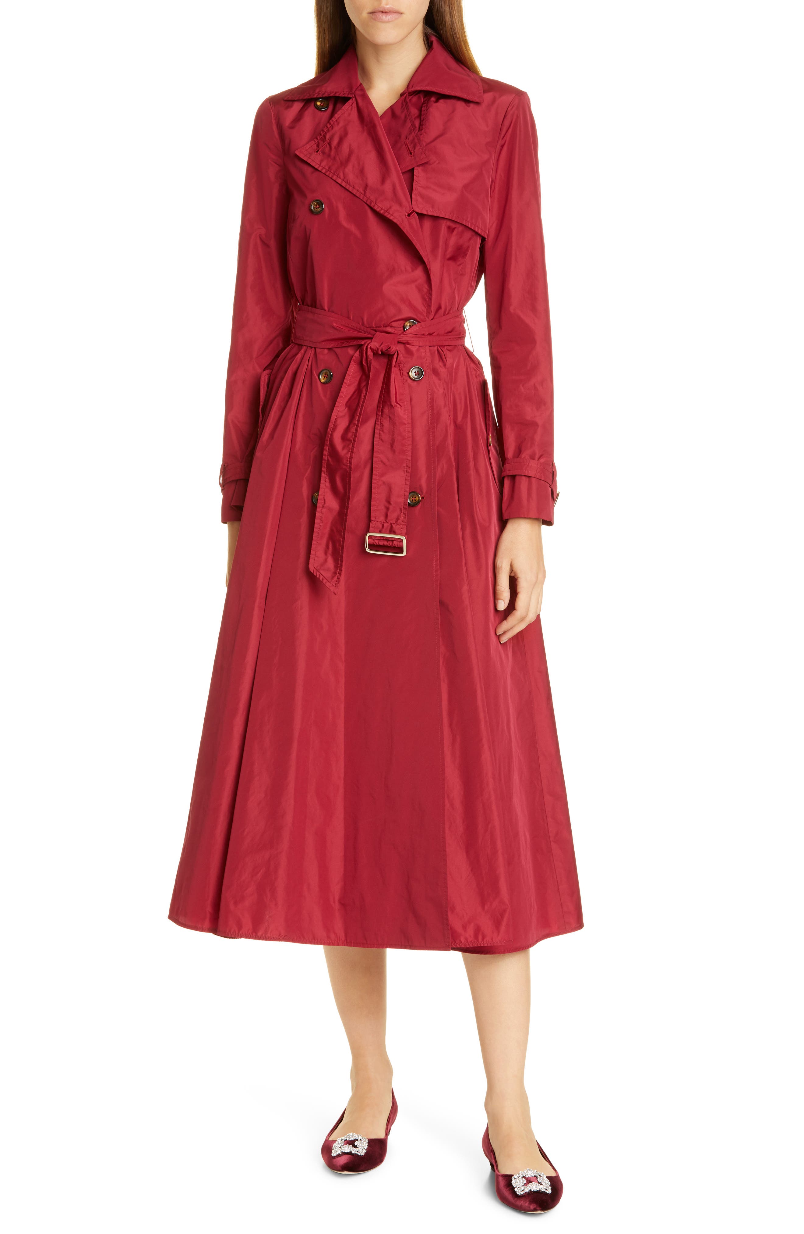 max mara red dress