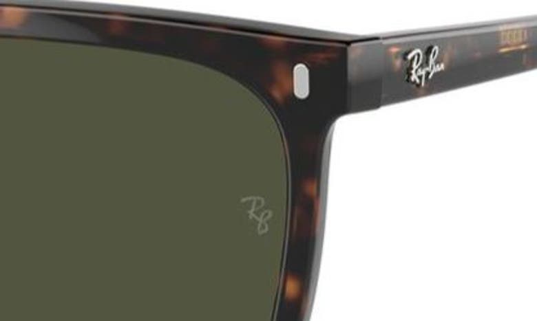 Ray Ban 59mm Rectangular Sunglasses In Havana