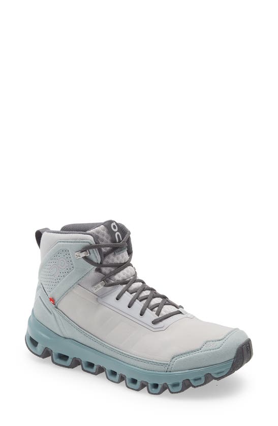 On Running Cloud Ridge Sneaker In Glacier/ Sea