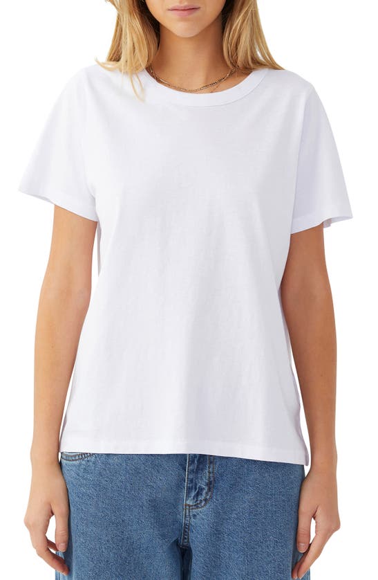 Cotton On The Classic Cotton T-shirt In White