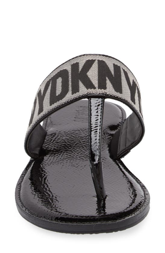 Shop Dkny Sadia Sandal In Black
