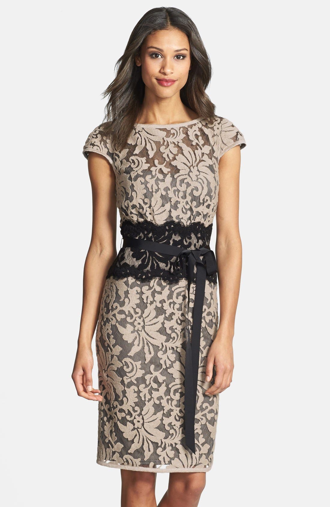 Tadashi Shoji Embroidered Lace Sheath Dress Nordstrom