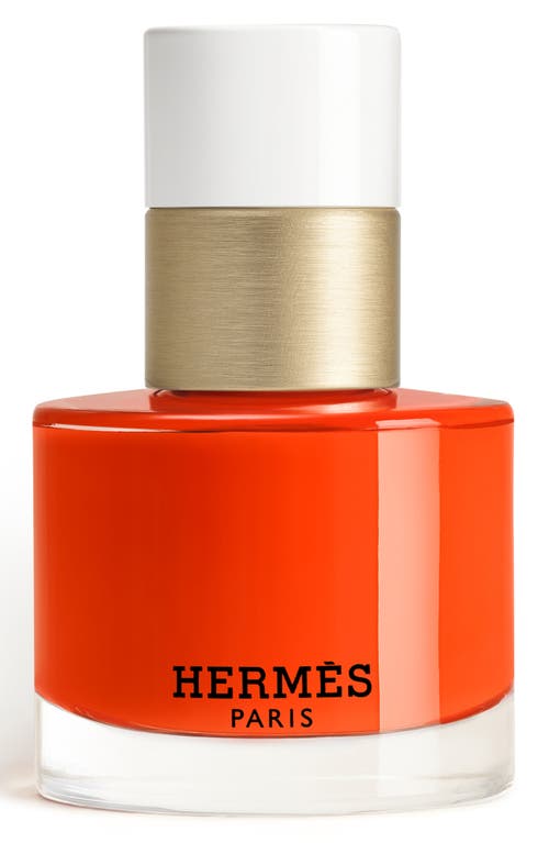 Les Mains Hermès Nail Enamel in 39 Orange Poppy
