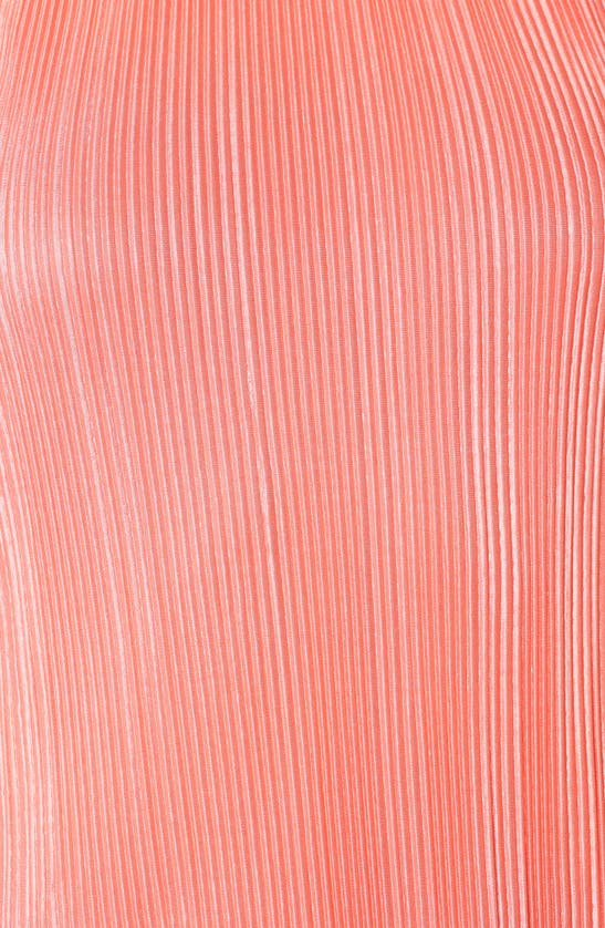 PETAL AND PUP PETAL & PUP MELODY HALTER NECK PLISSÉ MINIDRESS