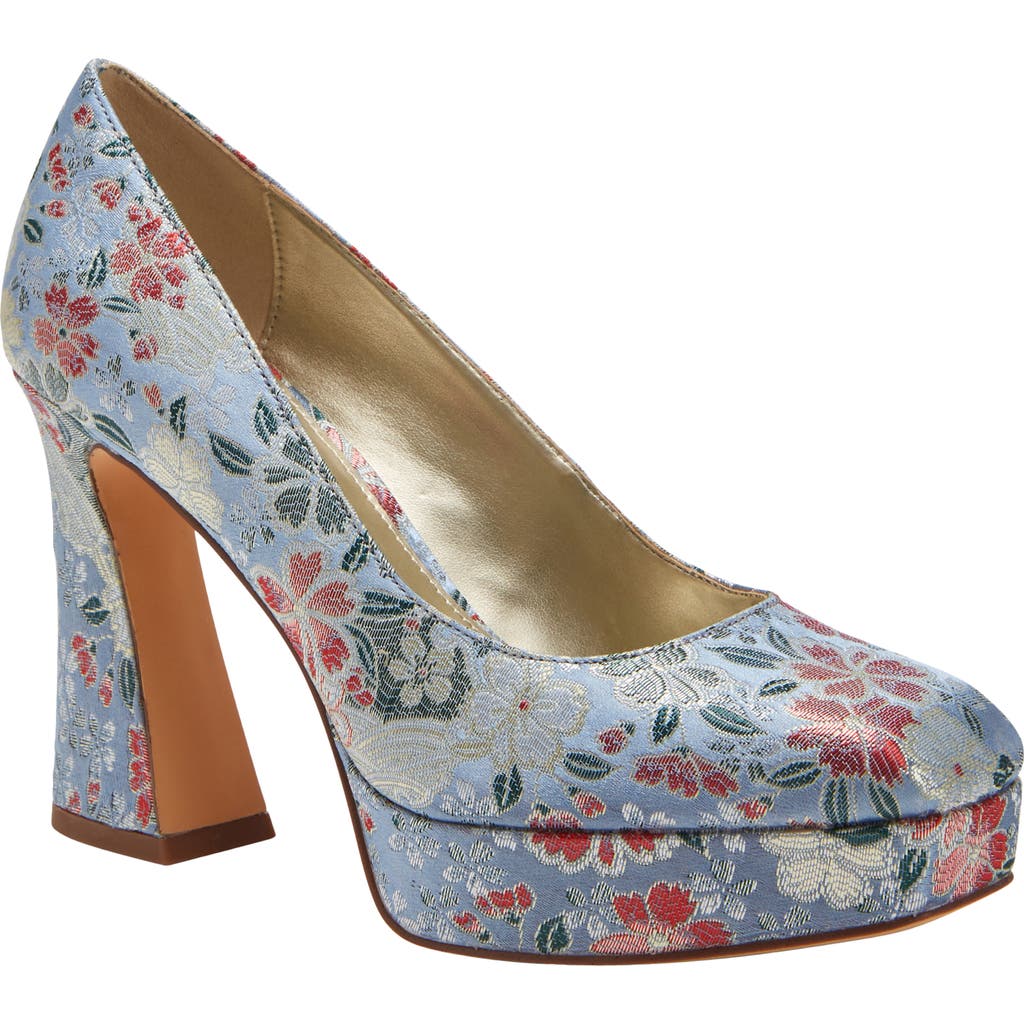 Katy Perry The Square Pump In Blue Multi