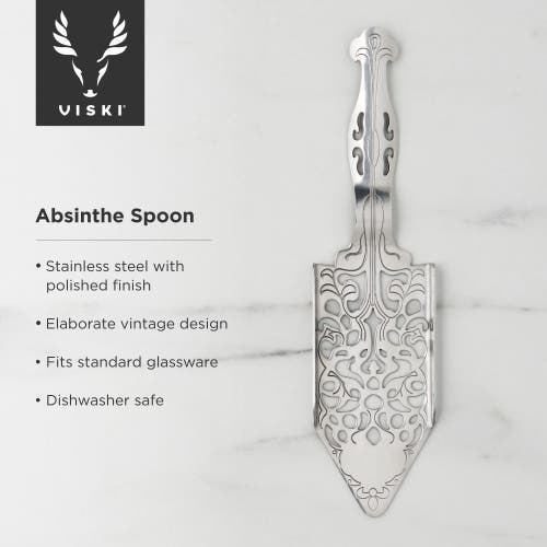 Viski Absinthe Spoon In Silver