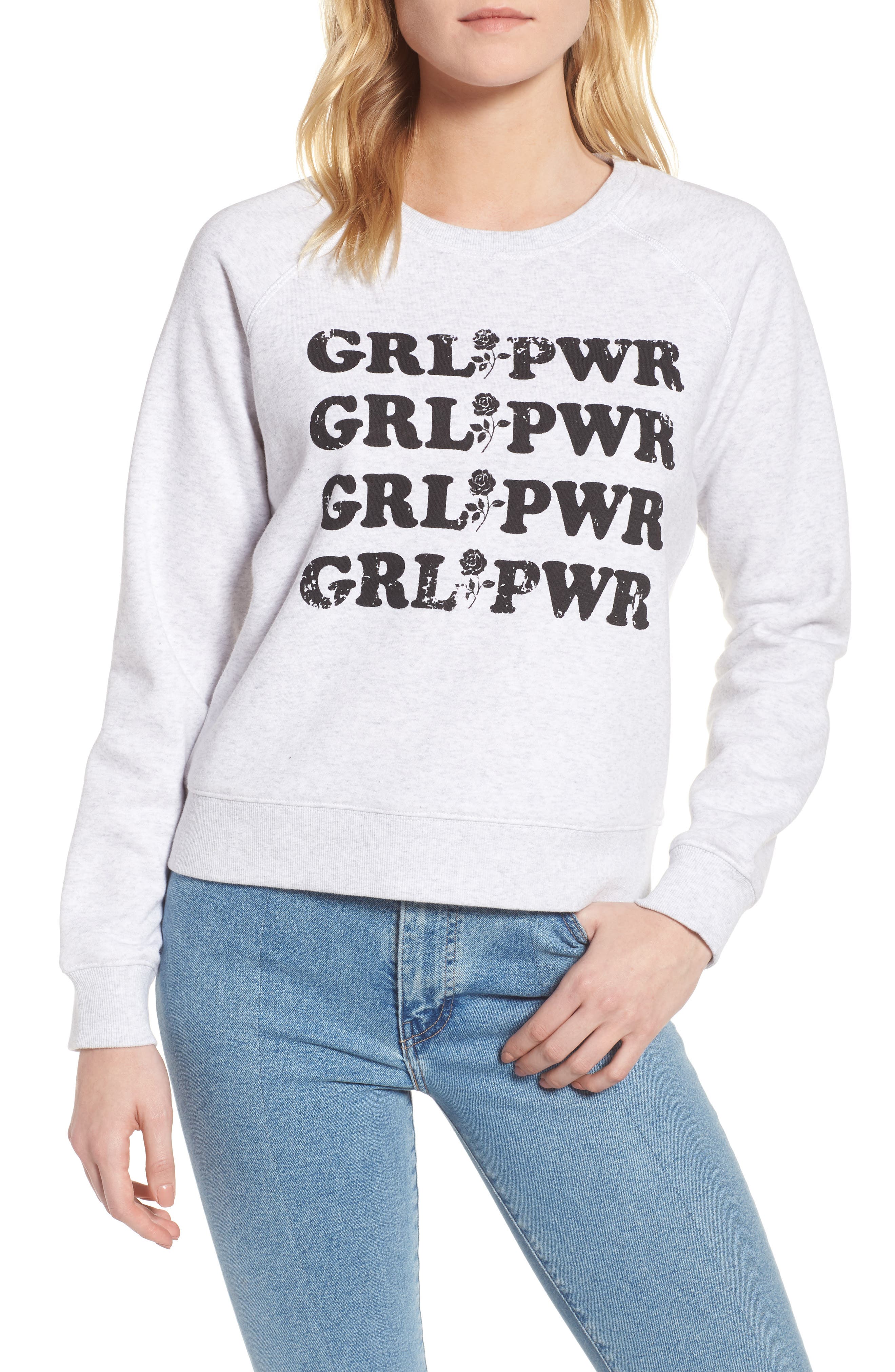 rebecca minkoff grl pwr sweatshirt