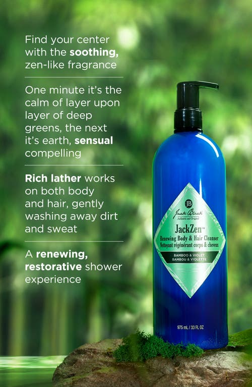Jack Black Jackzen™ Renewing Body & Hair Cleanser In No Color