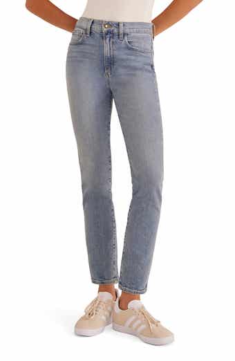 Buy Valentina High Rise Straight Cropped Jeans Plus Size for USD 88.00