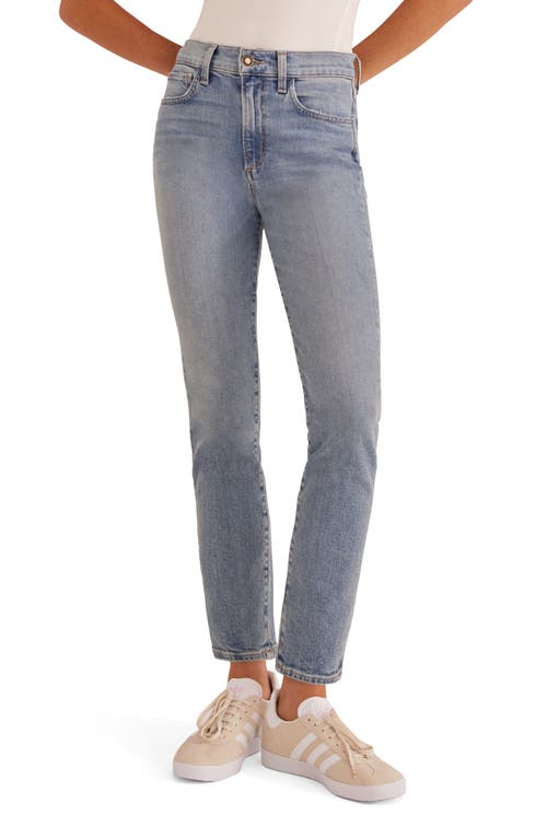 Favorite Daughter The Erin High Waist Stretch Slim Fit Straight Leg Jeans Croft at Nordstrom,