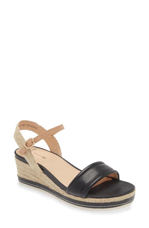 Harris Espadrille Sandal in Black