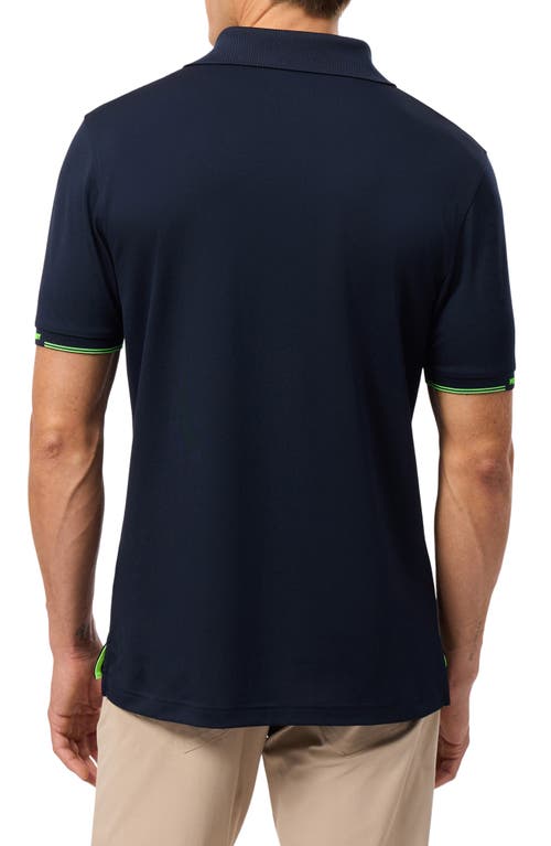 Shop Psycho Bunny Edmonds Sport Performance Polo In Navy