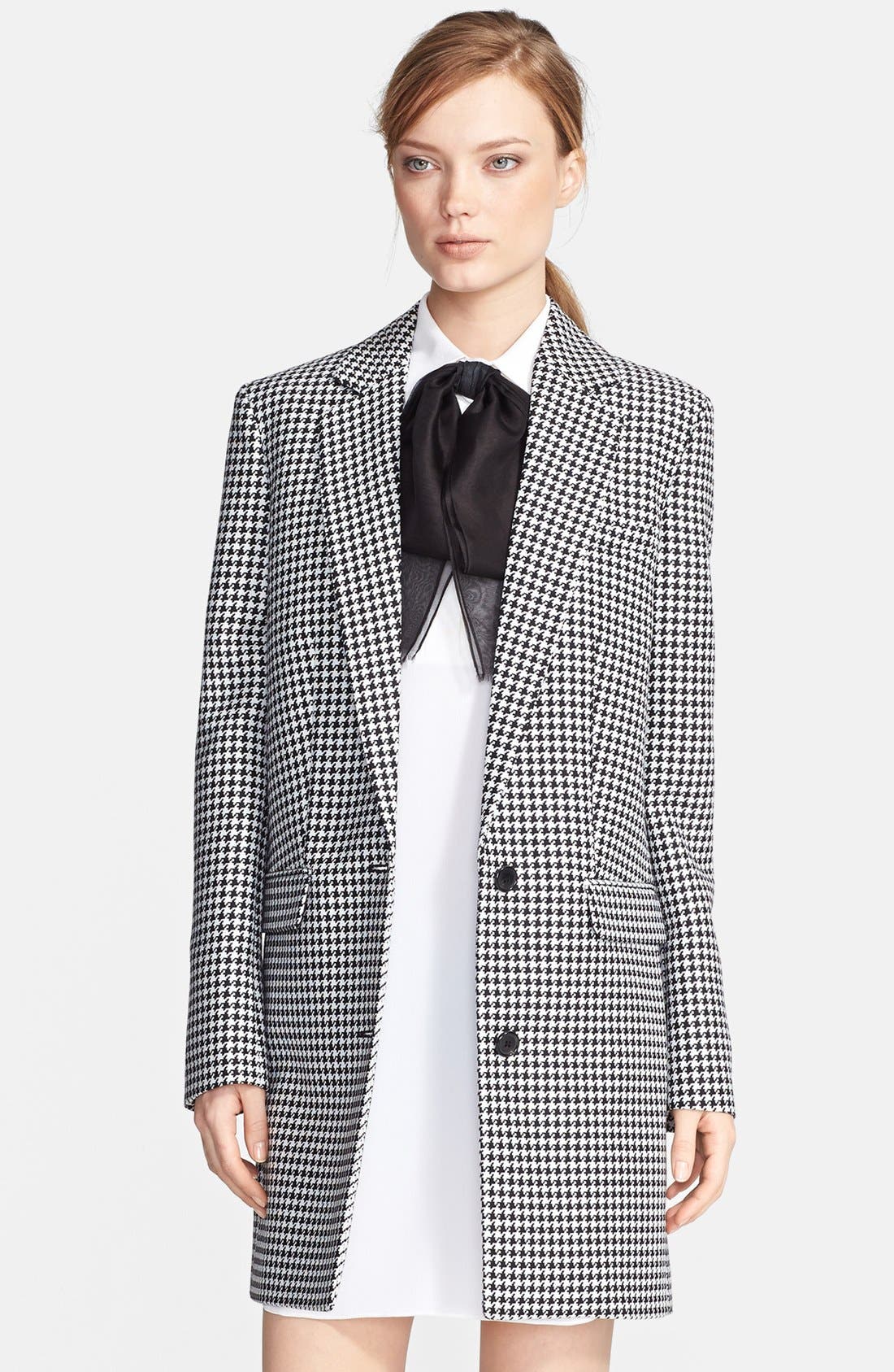 michael kors houndstooth jacket