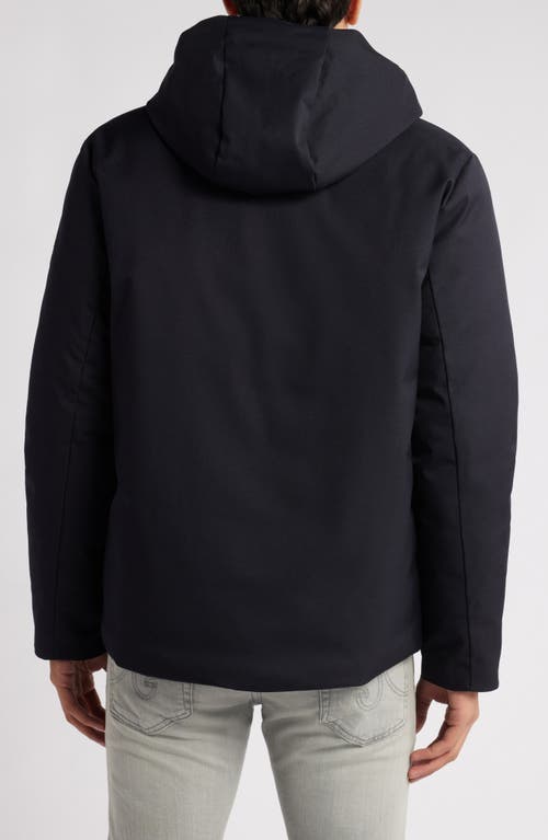 Save The Duck Barnaby Giubbotto Cappuccio In Blue Black