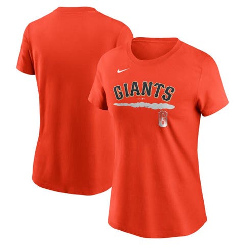 Newborn & Infant Nike Orange San Francisco Giants Official Jersey Romper