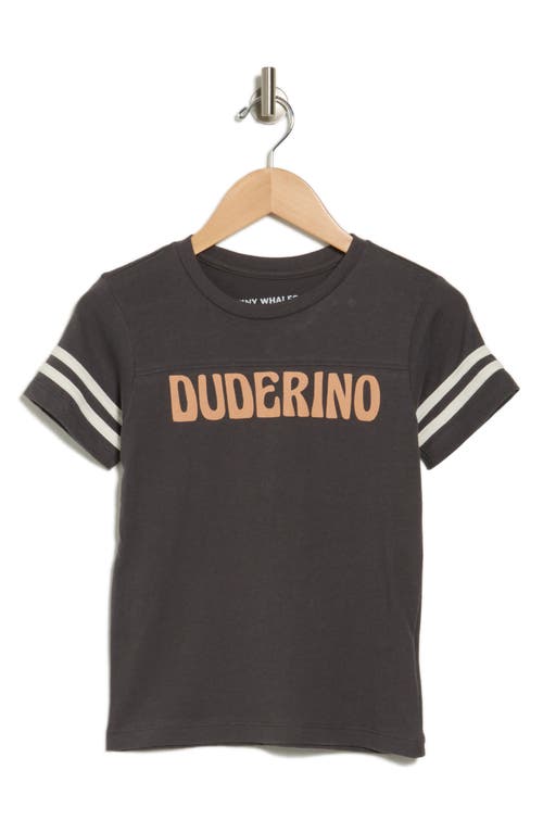Tiny Whales Kids' Duderino Graphic T-Shirt Vintage Black at Nordstrom,