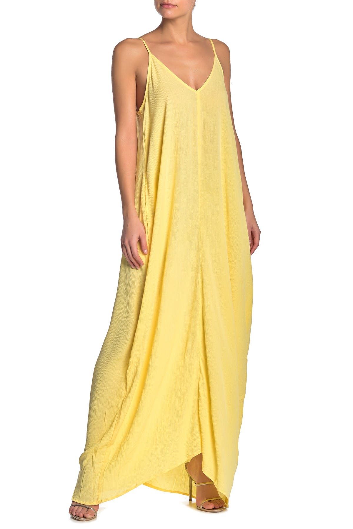 love stitch gauze maxi