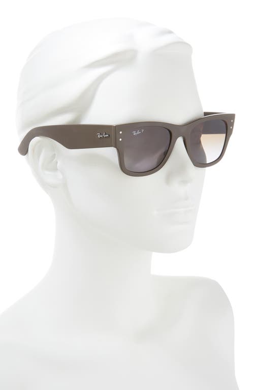 Ray Ban Ray-ban 52mm Square Sunglasses In Brown