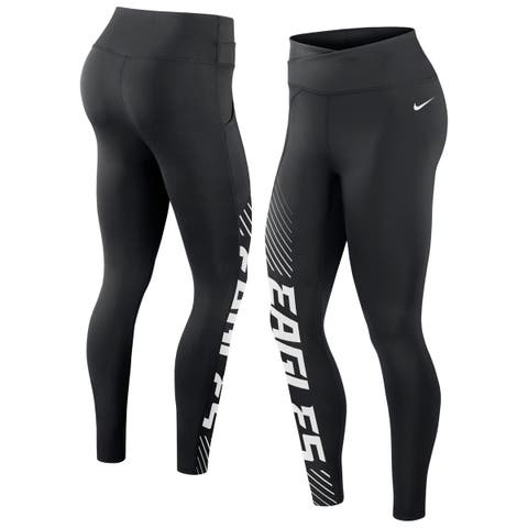 Nike Women's Sportswear Essential Just Do It High Rise Leggings  (Black/White, Size M), Women's
