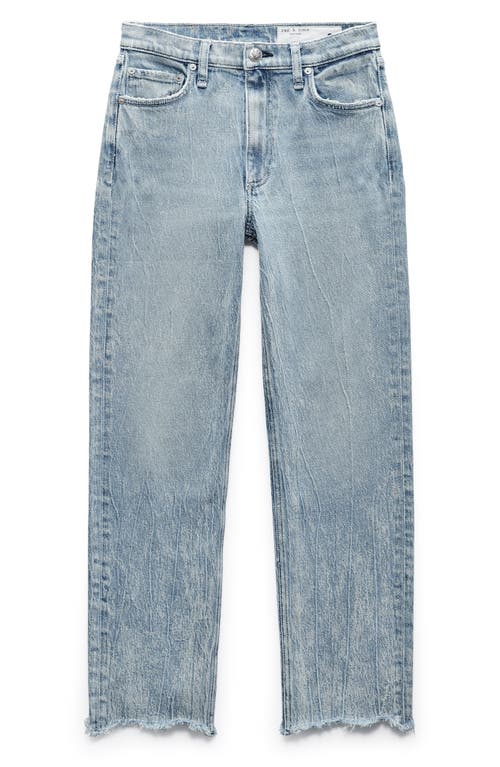 Rag & Bone Harlow Mid-rise Straight Jeans In Betty