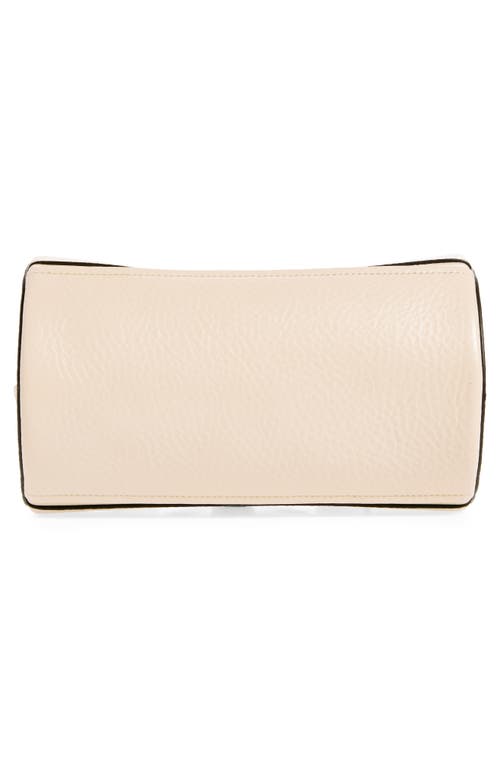 Shop Chloé Woody Leather Crossbody Bag In 24q Sweet Beige