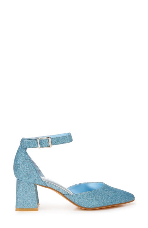 London Rag Taznia Ankle Strap Pump In Blue