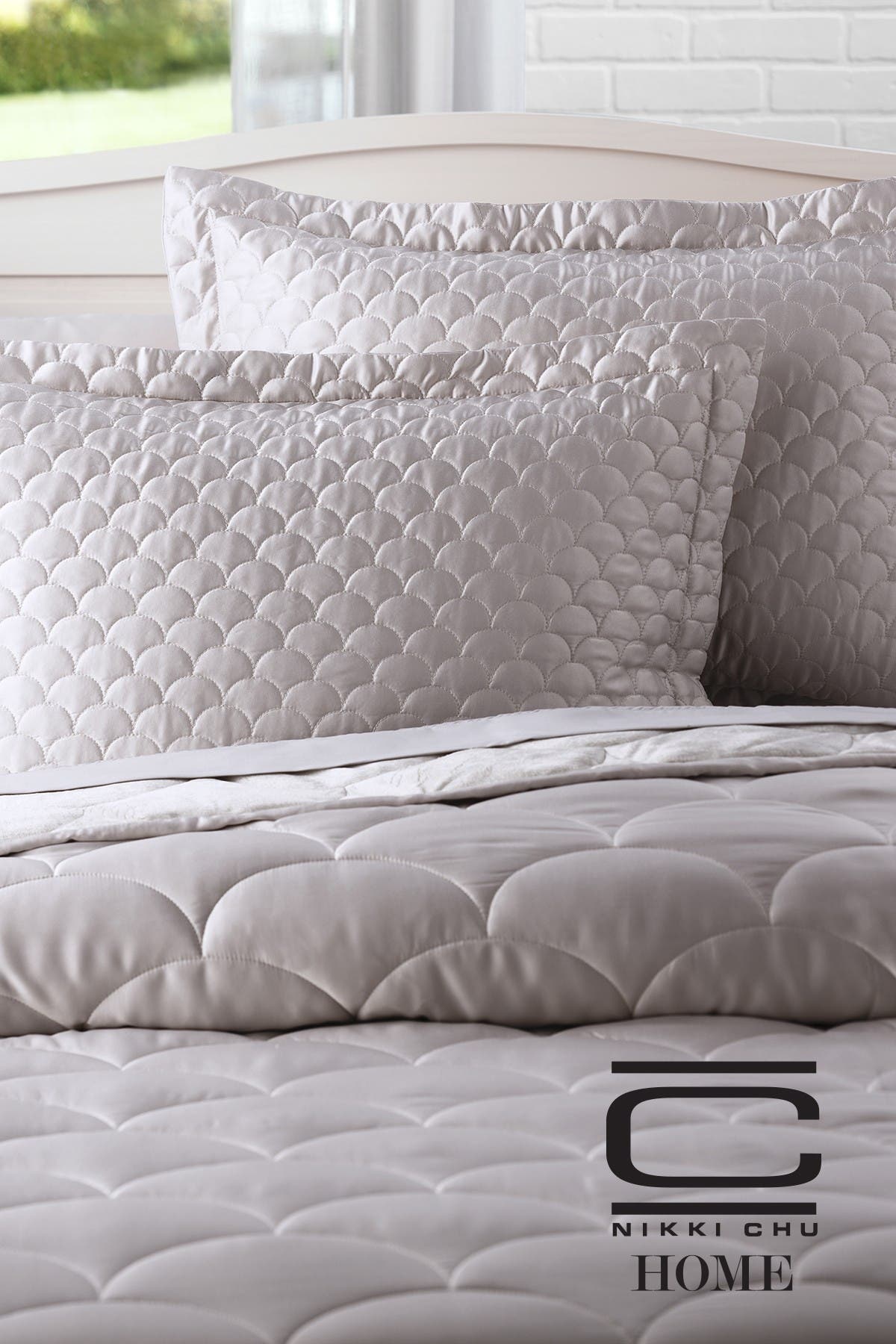 Climarest Nikki Chu Twin Velvet/satin Reversible Blanket In Open Miscellaneous