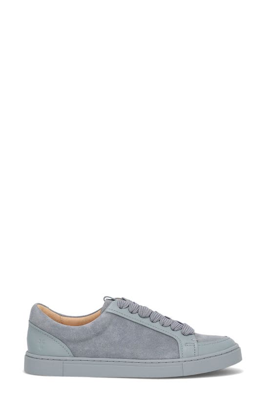 Frye Ivy Low Top Sneaker In Steel Blue