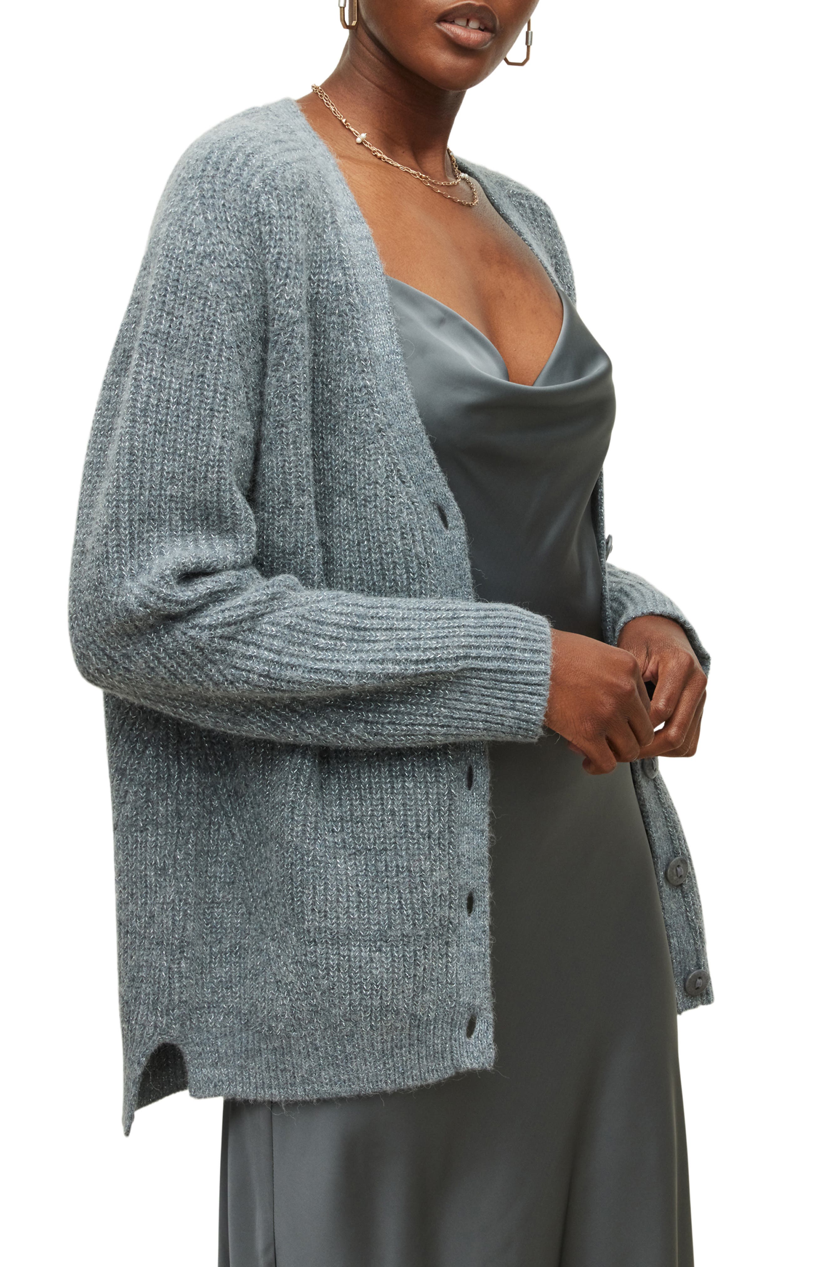 AllSaints Leanne Shine Cardigan | Nordstrom