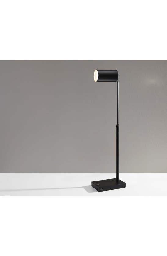 Adesso Lighting Colby Led Desk Lamp In Black Painted Metal