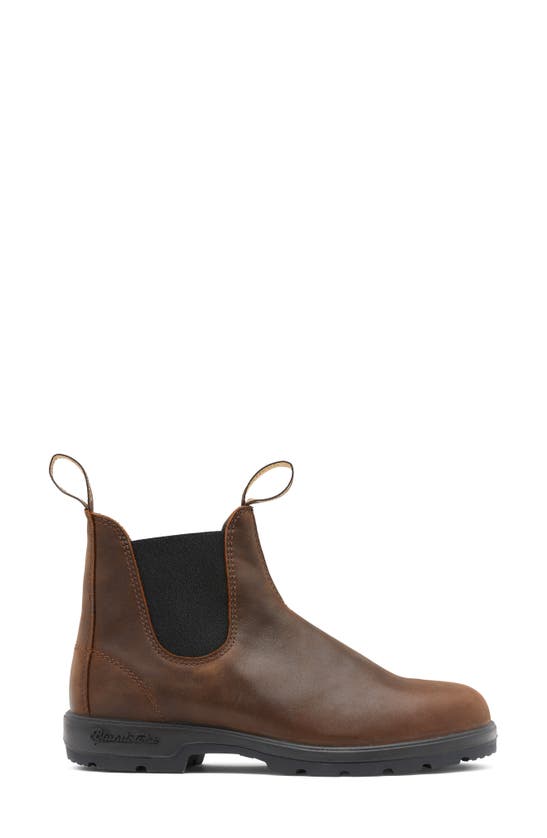 Shop Blundstone Footwear Classic Chelsea Boot In Antique Brown