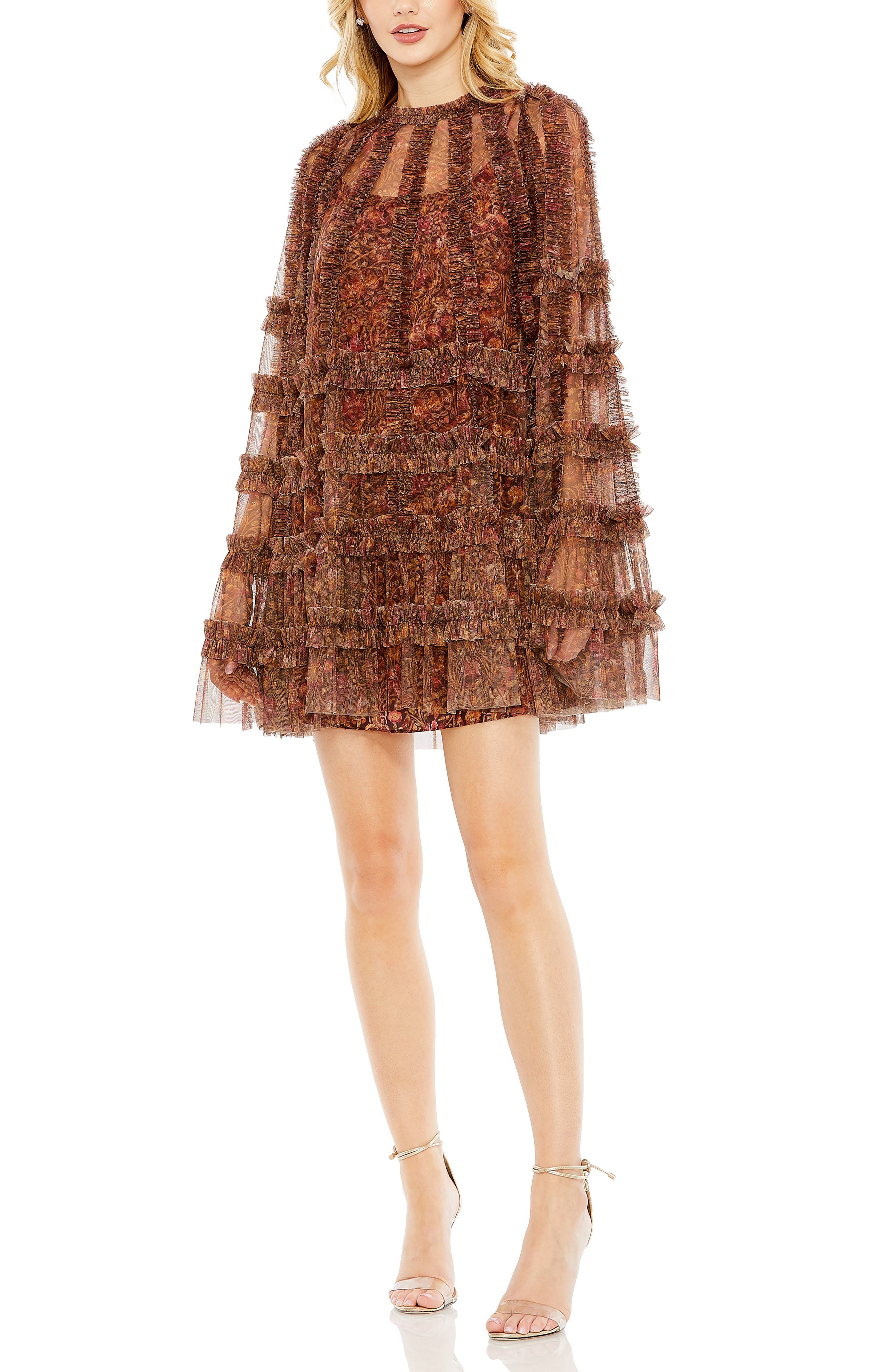 bell sleeve dress | Nordstrom