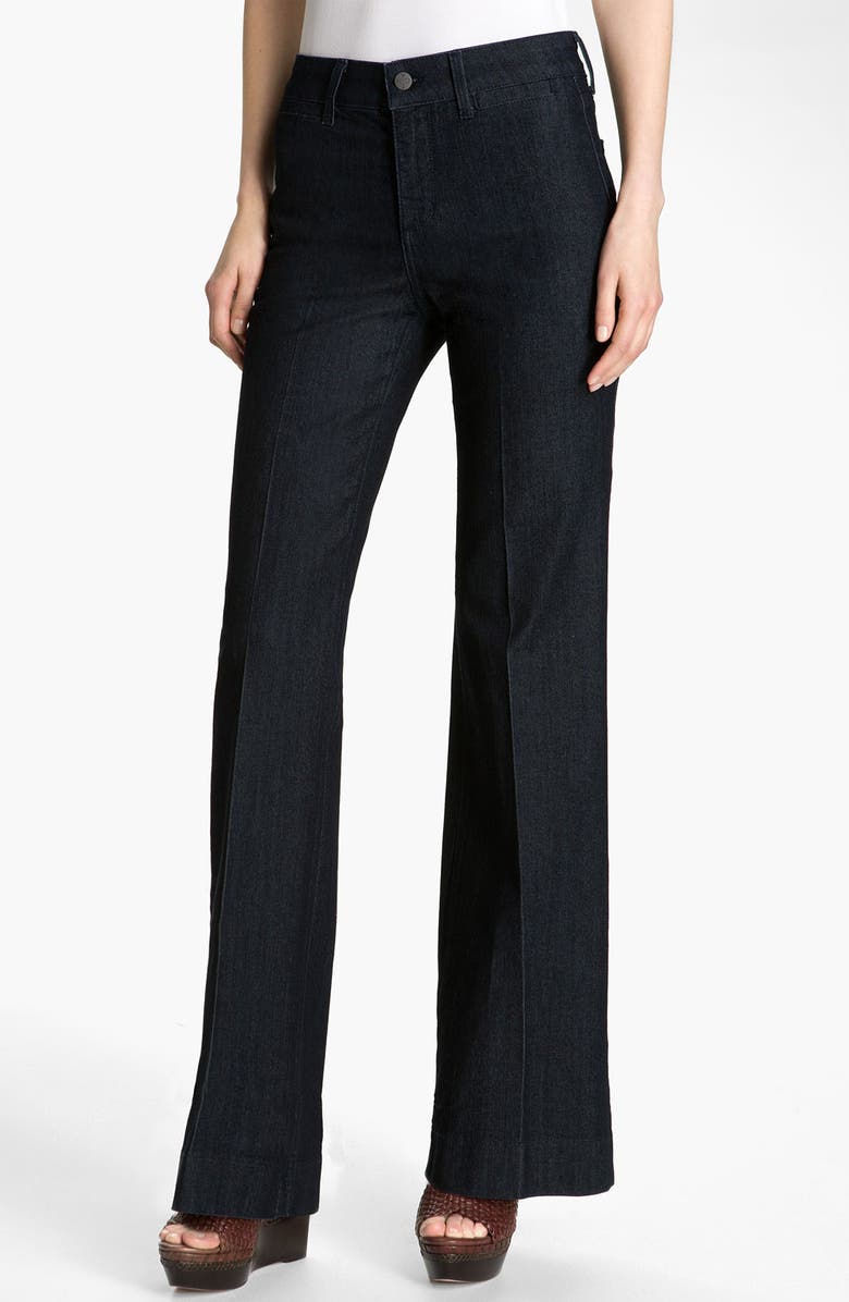 NYDJ 'Greta' Trouser Jeans, Main, color, DARK ENZYME