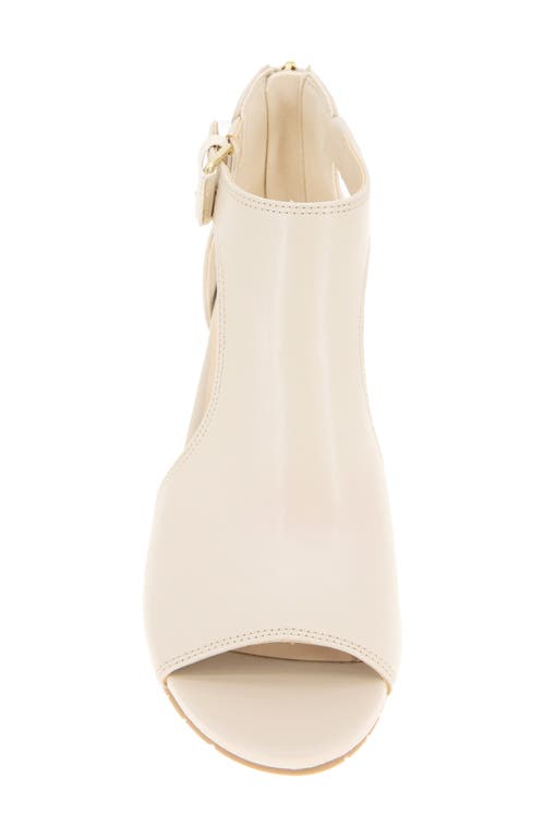 Reaction Kenneth Cole Gracie Wedge Sandal In Ecru