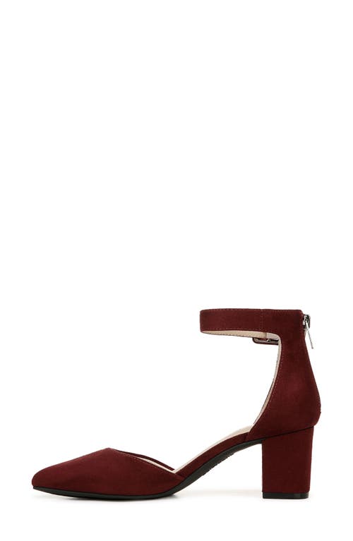 LIFESTRIDE LIFESTRIDE ADMIRE ANKLE STRAP POINTED TOE PUMP 